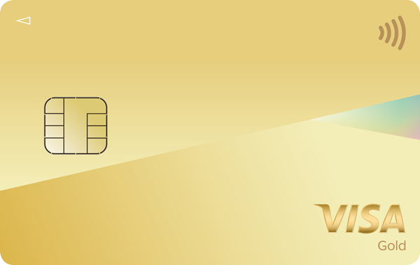 Oliveフレキシブルペイ ゴールドの券面