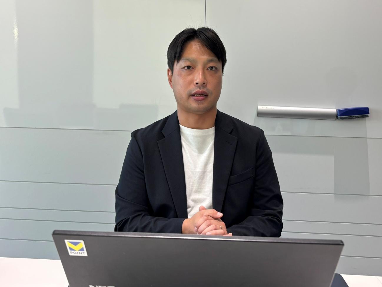 三井住友カード マーケティング本部 IT戦略本部 プロダクトオーナー 柿﨑貴徳氏の画像