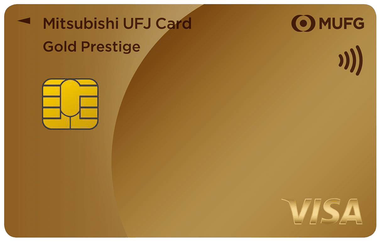 三菱UFJカード ゴールドの券面画像