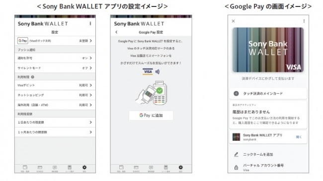 Sony Bank Wallet アプリがgoogle Payと機能連携 ソニー銀行 ペイメントナビ