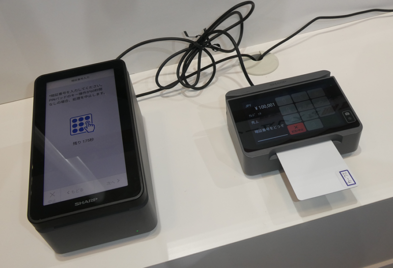 NTT INFOXカード 決済端末 T101-SE 開封のみ 通電のみ確認 NTT INFOX