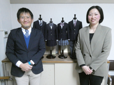 左から生活活動支援グループ総括教諭 西川裕一氏、生活活動支援グループ教諭 柳原みなみ氏