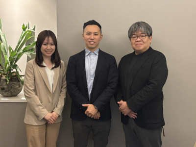 元JCCA事務局　宮田彩夏氏、同事務局長 辻中 伸幸氏（いずれも現時点で出向元に帰任済）、ACSiON　代表取締役　安田 貴紀氏
