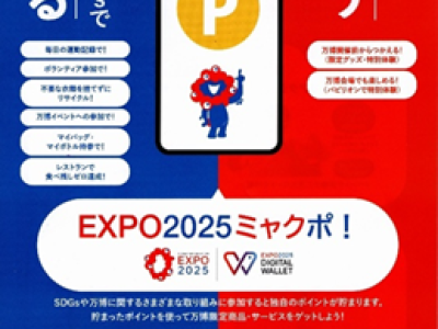 （図） “ミャクポ！”のチラシ