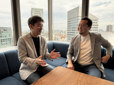 GMOメイクショップ 事業企画部 部長 佐々木勝氏、管理本部 情報システム部 セキュリティチーム チーフ 倉藤秀行氏