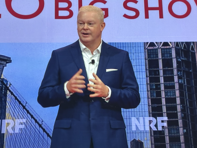 NRF 理事長のBJ's Wholesale Club, Inc.会長兼CEO Bob Eddy（ボブ・エディ）氏