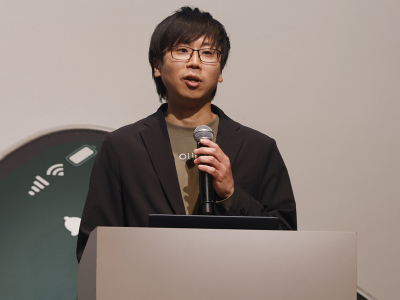 三井住友カードマーケティング本部長 伊藤亮佑氏。4月17日開催のOlive 500万アカウント突破感謝イベントにおいて