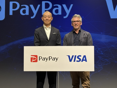 PayPay 代表取締役 社長執行役員 CEO 中山一郎氏、Visa Inc.（米国本社） 最高製品・戦略責任者　ジャック・フォレステル（Jack Forestell）氏