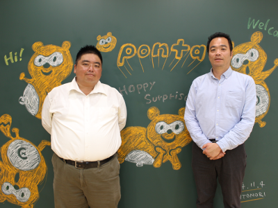 左からロイヤリティマーケティング 経営企画室 長谷川 圭氏、同室 饒緯達（ラウ ウェイター）氏
