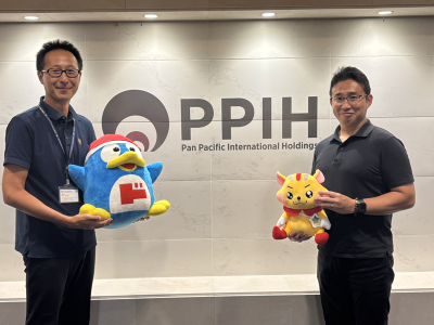 パン・パシフィック・インターナショナルフィナンシャルサービス（PPIF） 代表取締役社長 岩淵功太郎氏（右）、 取締役 経営企画部長 内田幸太朗氏