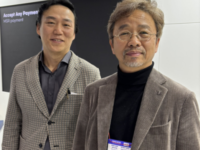 SCSpro代表取締役兼日本法人SCSpro Japan 代表取締役 金城熱氏（右）とNEXFI代表取締役. 金 昌鎭 (Ricky)氏