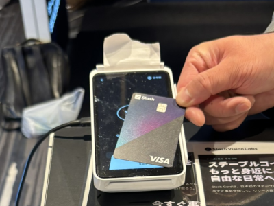 「TEAMZ Web3 / AI Summit 2026」でのSlasn Cardの決済デモ