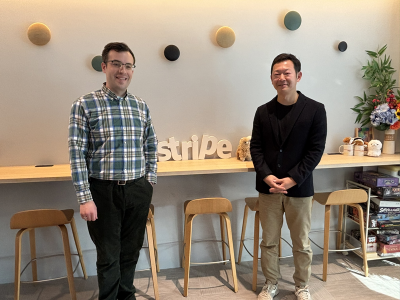 左からストライプジャパン 代表取締役(プロダクト・開発)
ダニエル・へフェルナン氏、ソリューションアーキテクト
安部 草平