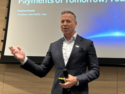 Visaアジアパシフィック Regional PresidentのStephen Karpin氏